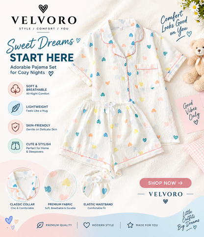 VELVORO - BloomLuxe™ Pajama Set