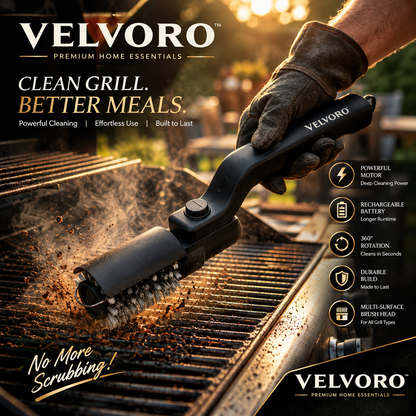 VELVORO SpinX™ — 7-in-1 Electric Spin Scrubber