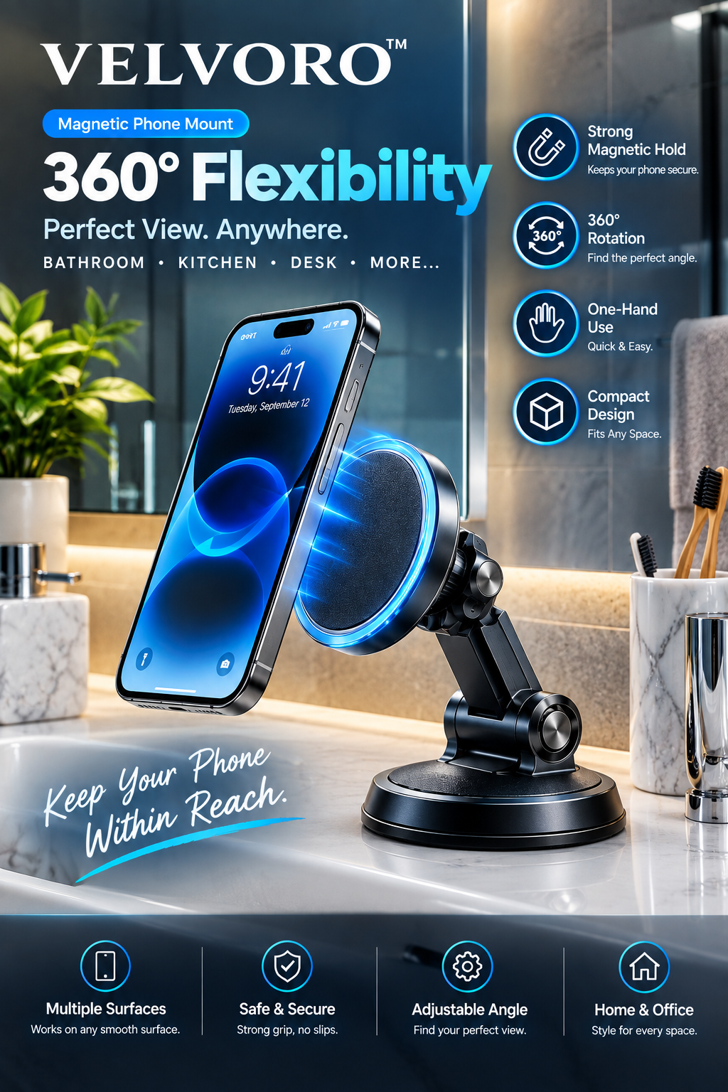 VELVORO™ MagFlex 360