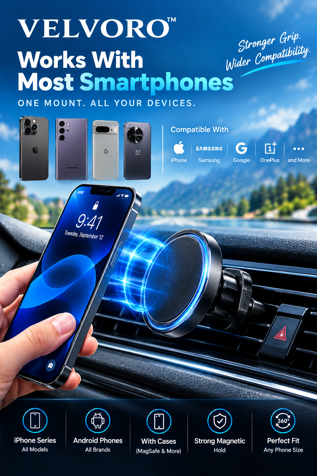 VELVORO™ MagFlex 360