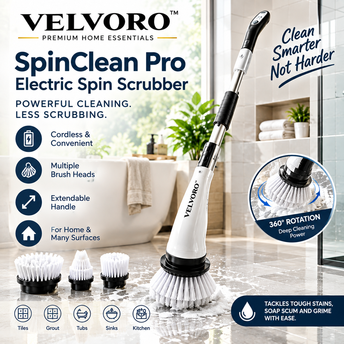 VELVORO - SpinClean™ Pro